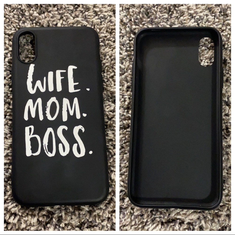 💥MAKE OFFER💥 iPhone X Wife. Mom. Boss Case